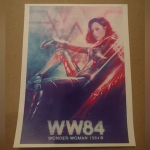 BRAND NEW!💯 WONDER WOMAN ULTRA PREMIUM GLOSSY 8.5x11 MOVIE WALL/LOCKER POSTER🔥